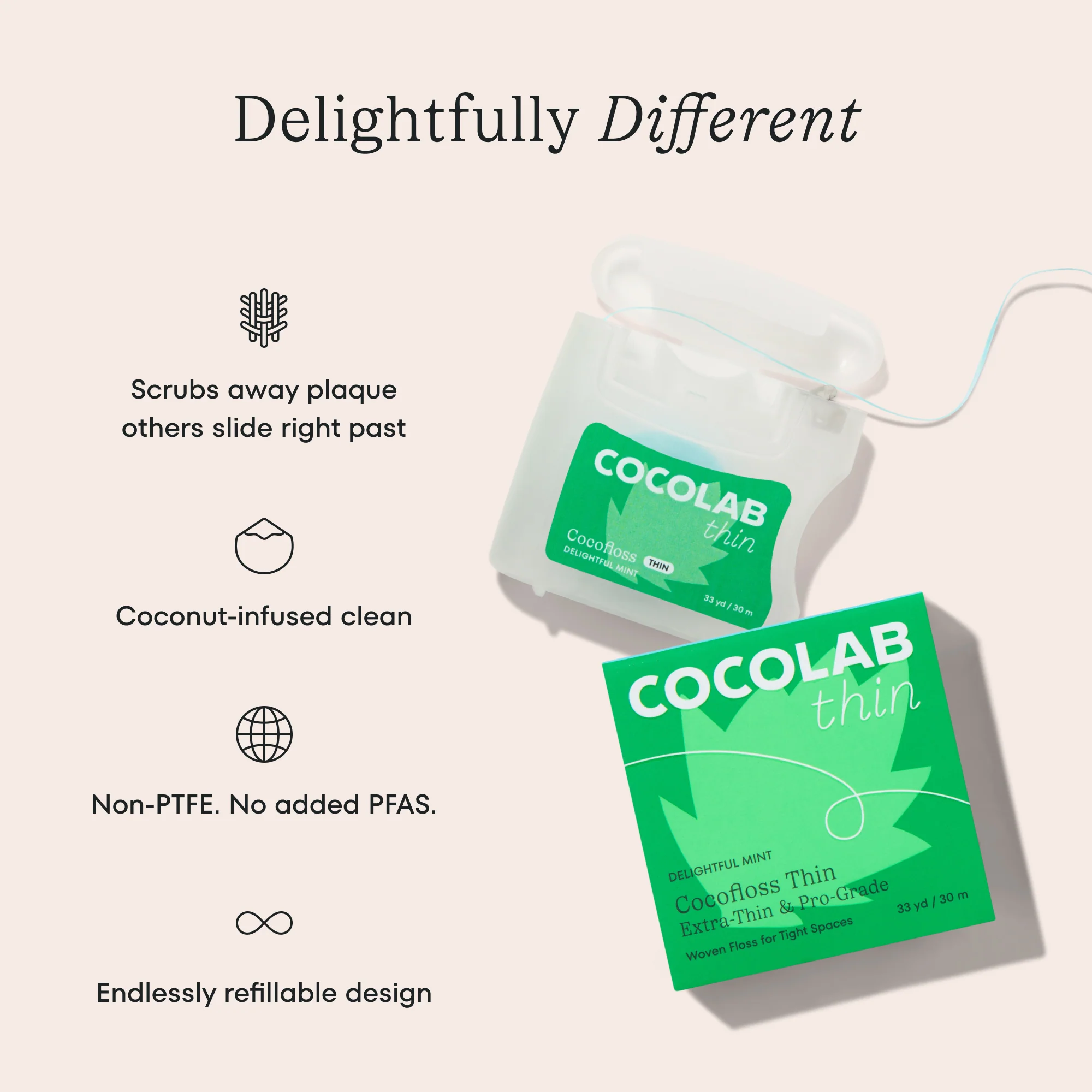 Cocofloss Thin Dental Floss - Image 5